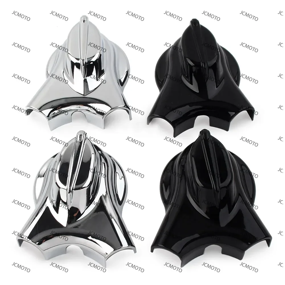 

Для Harley Heritage Softail 2008-2017, хром/черный, 1 пара, комплект чехлов на заднюю ось маятника мотоцикла