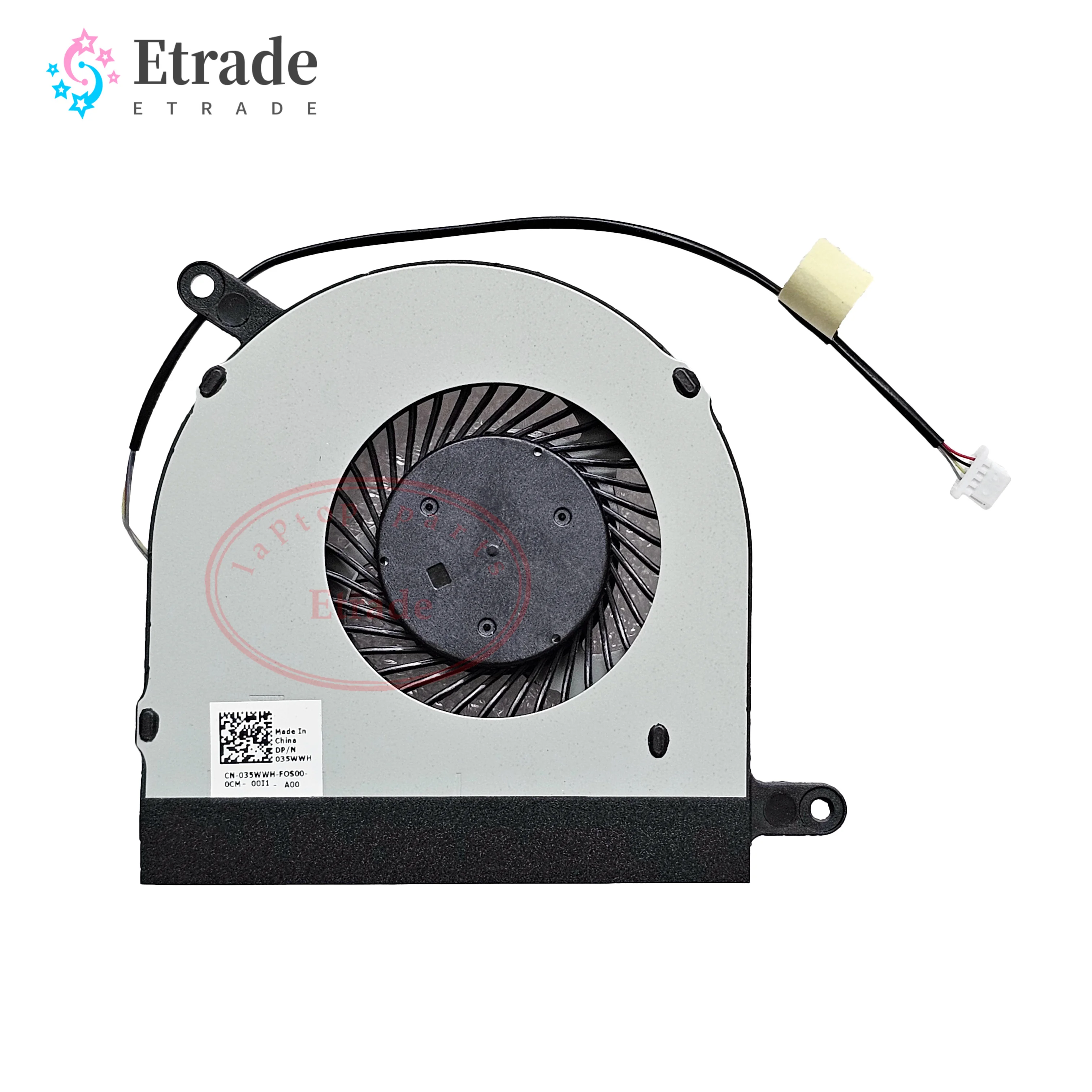 

New Original For Dell Inspiron 17 7773 7778 7779 2-in-1 Series Laptop CPU Cooling Fan 023.100AJ.0001 35WWH 035WWH