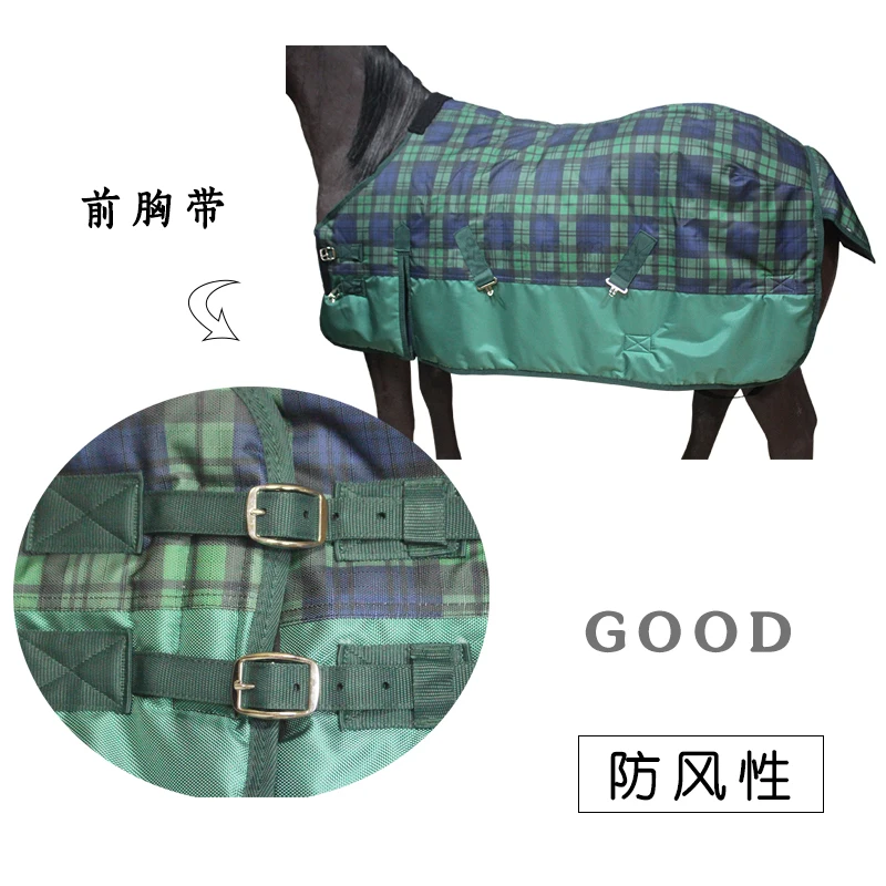 Horse Coat Winter Thickened Waterproof Breathable And Sweat-proof 600D Oxford Fabric Tear-resistant Hight Quality Horse Rug