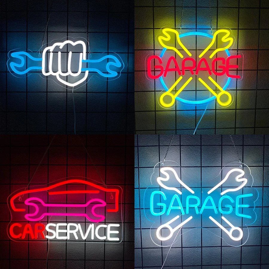 

Неоновая вывеска для оформления гаража, пещера человека, гаража папы, мастерской автомобиля USB светодиодная неоновая вывеска для авторемонта,
