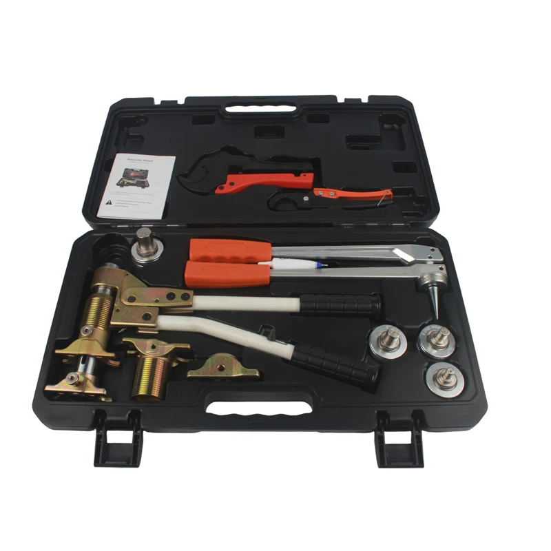 Ensemble d'outils de presse Axial mécanique manuelle, pince à tuyau rapide, coupe-presse, outil d'extension, PEX-1632