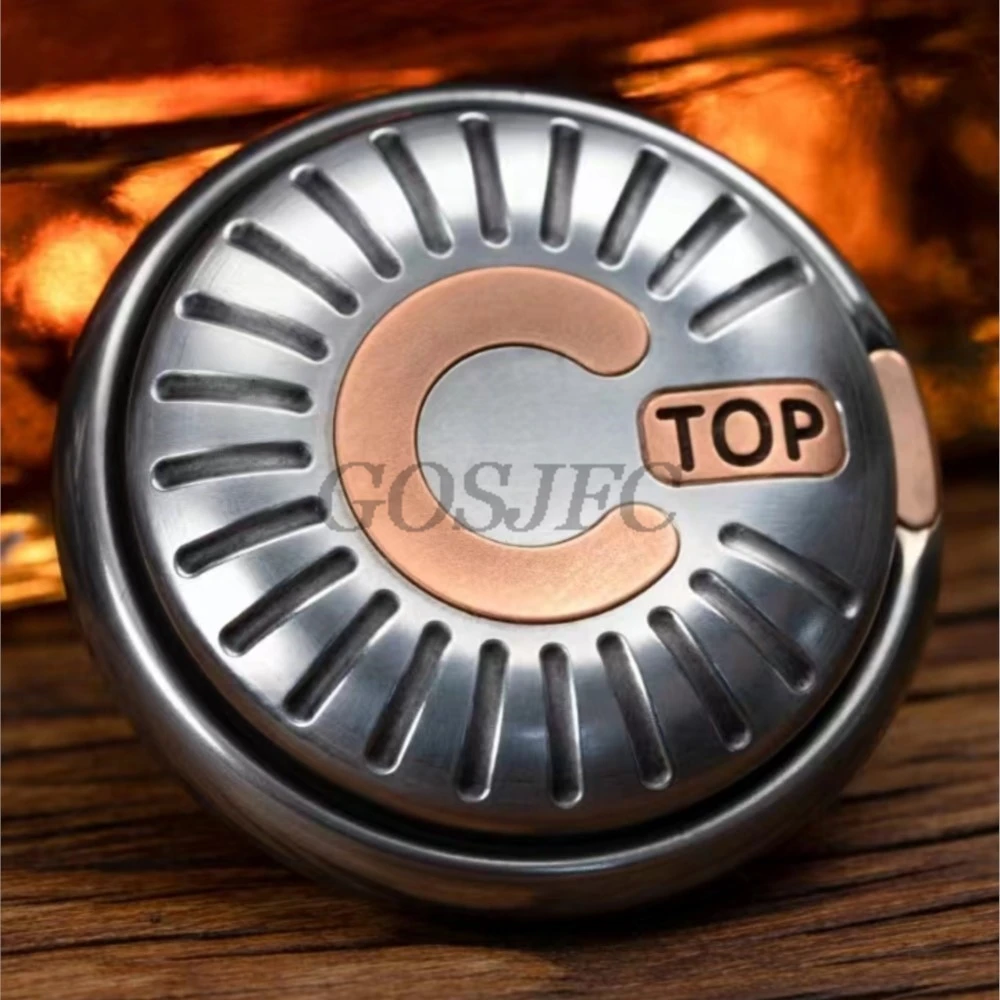 Juguetes De Metal Dz TOPC, monedas mecánicas no magnéticas, spinner de mano, juguetes Fidget