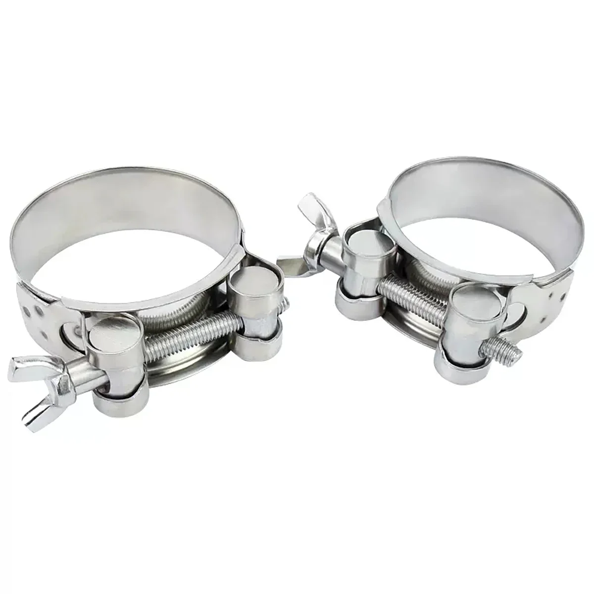 304 Stainless Steel Hand Tight Strong Hoop/Butterfly Clamp/Thickened Pipe Clamp/Fixed Water Pipe Clamp