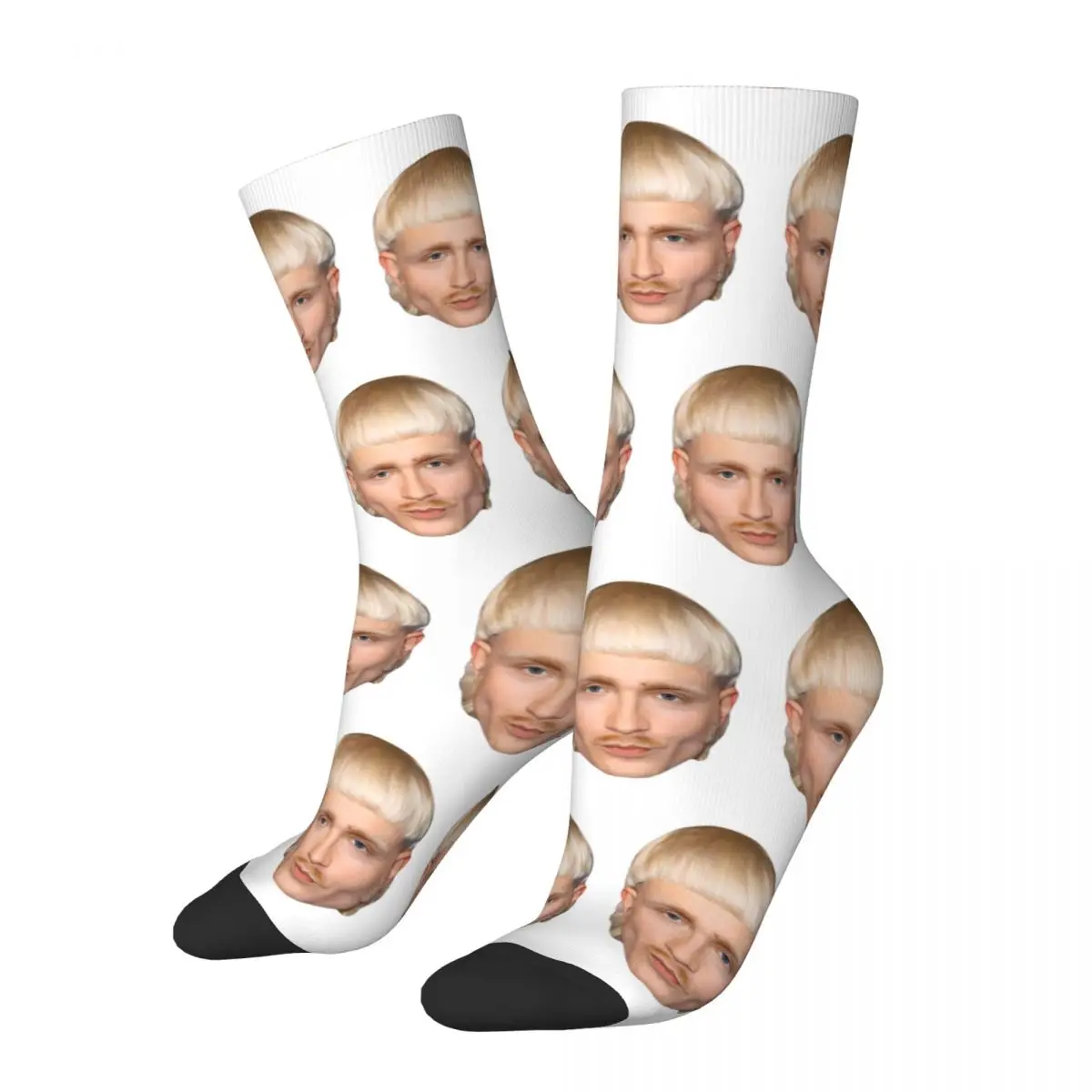 Crazy Design Men's Women's Funny Joost Klein Head Dress Socks Merch Warm Socks Super Soft Birthday Present