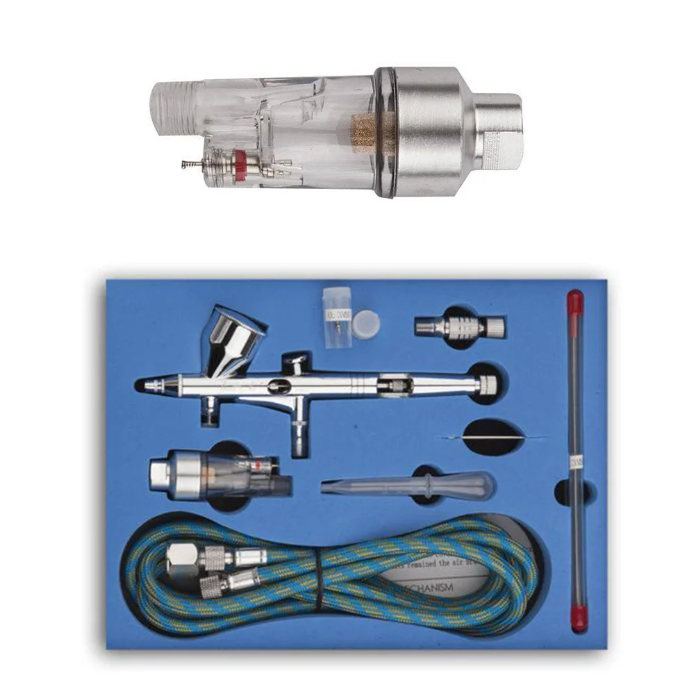 

Профессиональный 180k компрессорный комплект для аэрографа, контроль краски для дизайна ногтей, украшения торта, татуировки, боди-арт, портативный