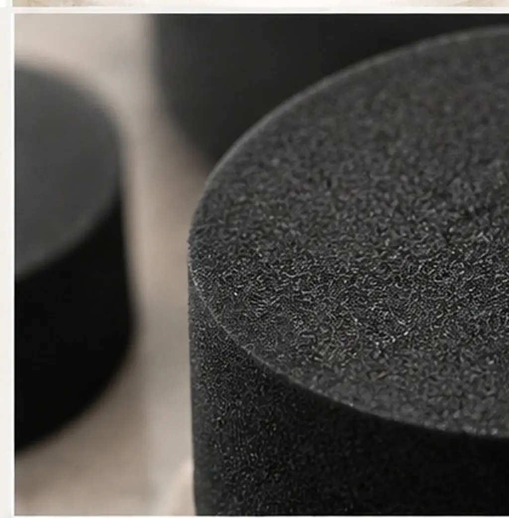 100Pcs Round Plant Pot Feet Risers Eva Anti-Skid Flowerpot Bottom Lifters for Patio Lawn Decking Drainage Airflow Tea Tray