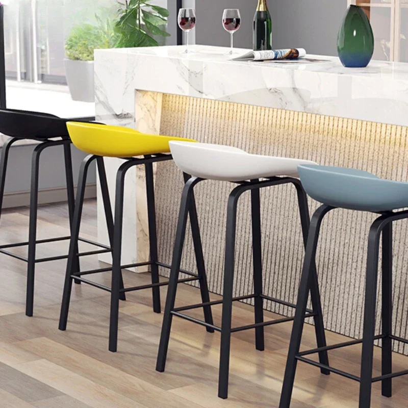 Chair Modern Bar Makeup Height Chair High Makeup Kitchen Taburetes Altos Cocina Cafe Counter Design Minimalist Lounge Luxury