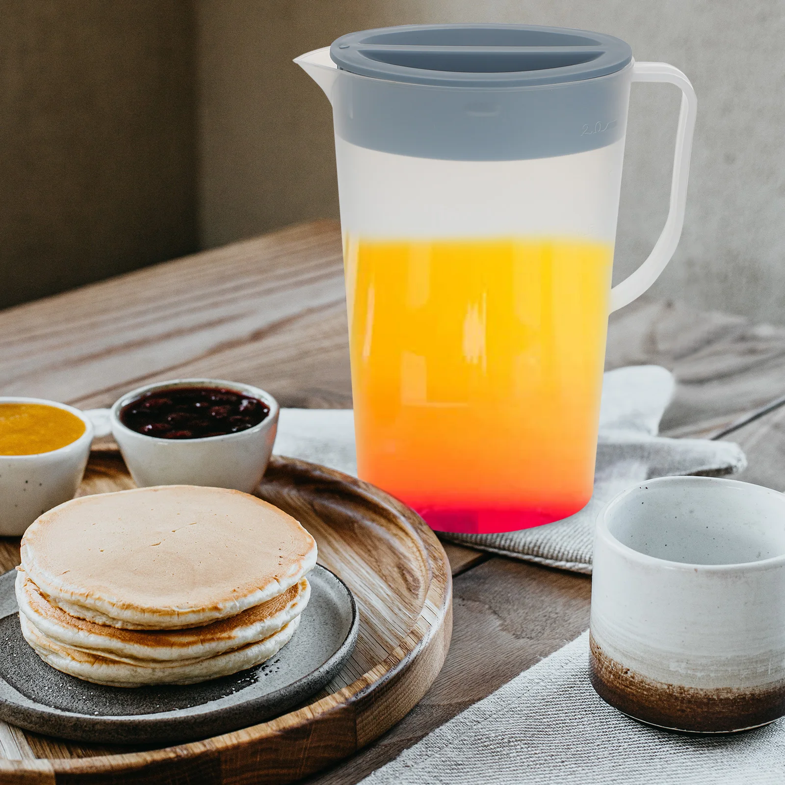 

Cold Water Bottle Plastic Pitcher Large Capacity Teapot Kettle with Lid Bottles Jug