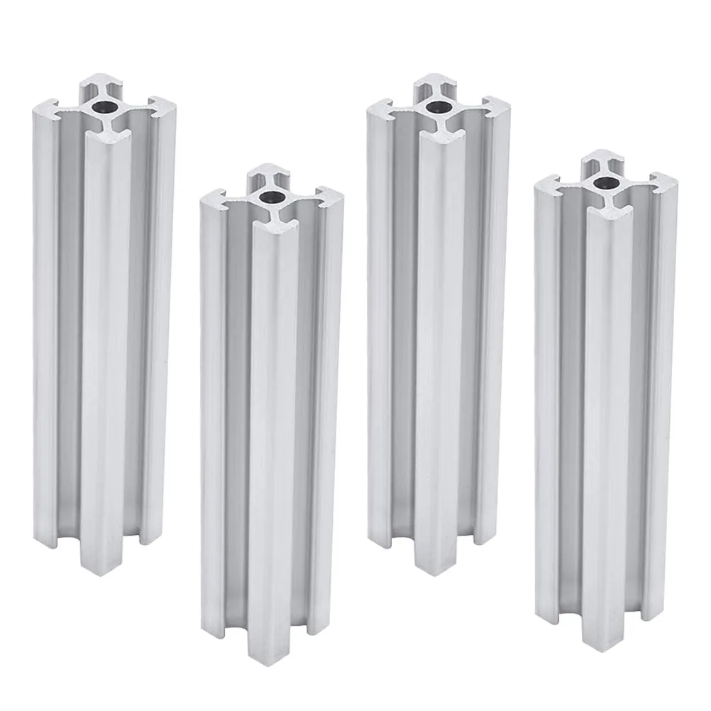 

4 Pcs Aluminum Profile High Strength Equipment Frame Linear Rail T Slot Extrusion Guide CNC Brackets Adjustable Anodized