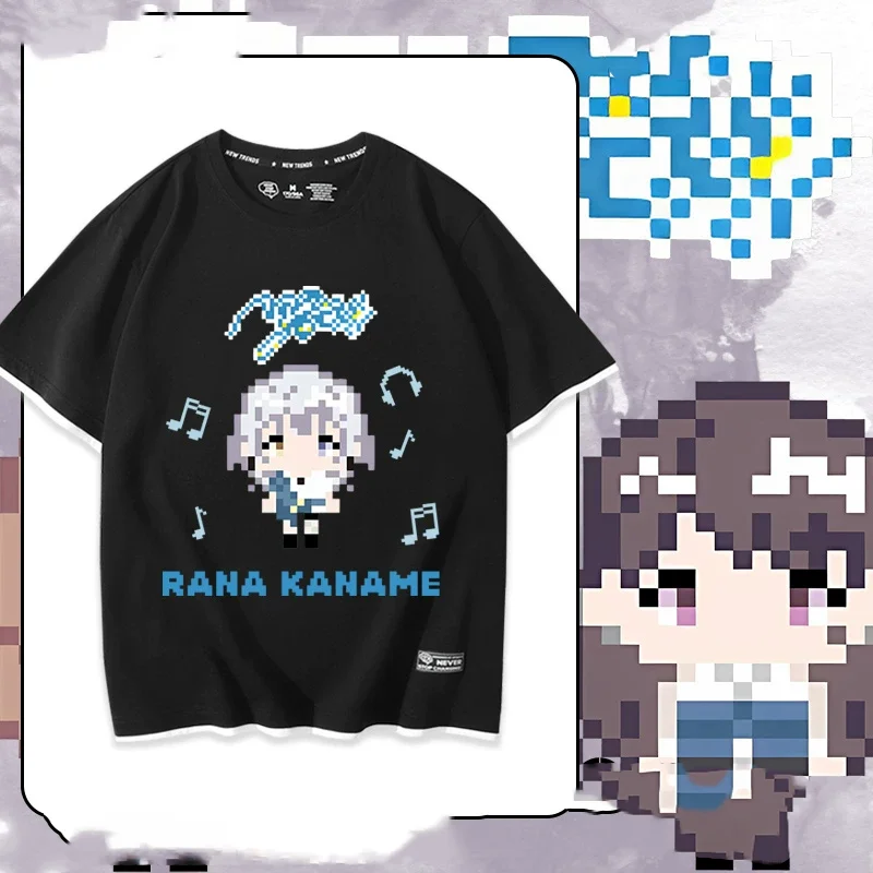 2026 New Bang Dream Girl Band Party It's MyGO 3D T-shirt Fashion Cosplay t shirts Harajuku Short Sleeve Y2k Tops Summer Clothing