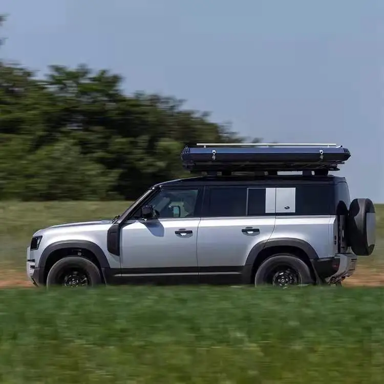 Custom Aluminum Hard Shell Car Roof Top Tent, Lightweight Pop-Up Outdoor Camping Tent for SUV Overland Travel