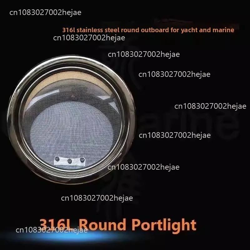 

Round yacht 316L stainless steel porthole sunroof side window