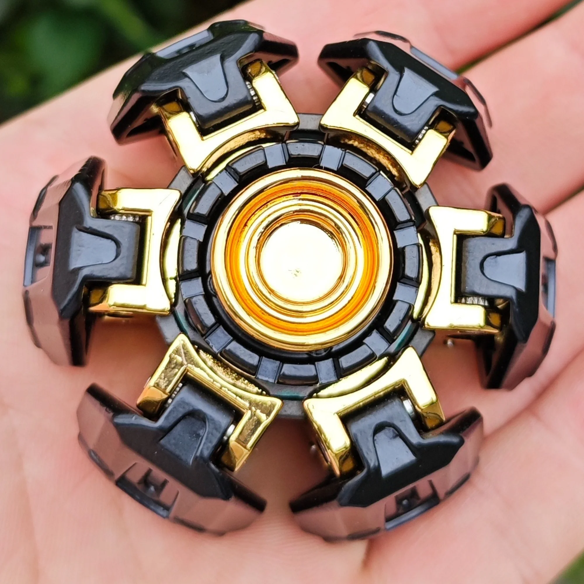 Magnetic Metal Ancient Iron Hand Spinner Fidget Sliders EDC Fidget Toys Stress Relief For Adults Anti Anxiety Toy