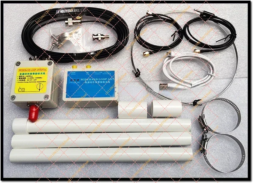 New Version K-180WLA Wideband Active Loop - SDR Shortwave & MW Receive Only Antenna System