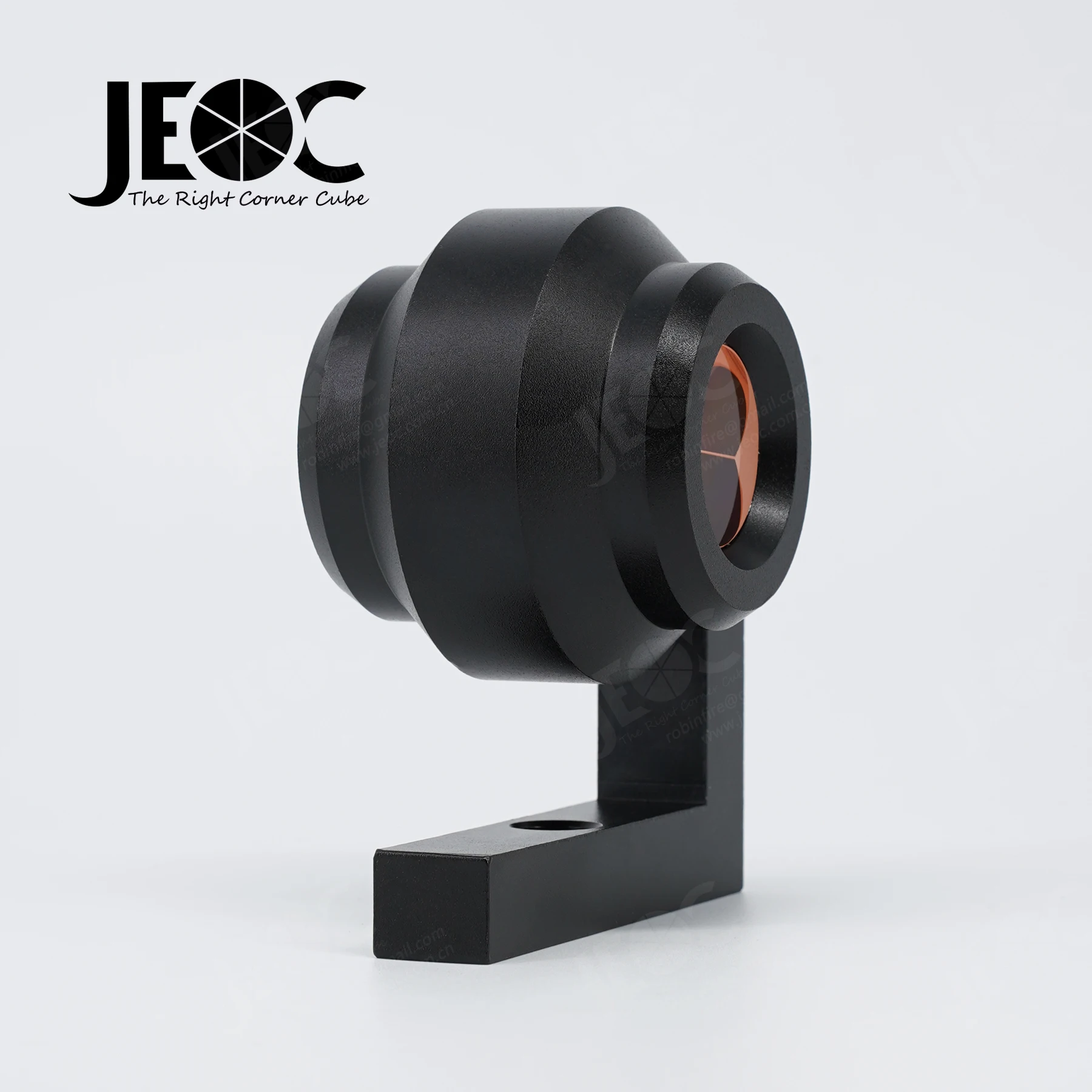 JEOC 90 Degree Dual Monitoring Prism GMP104D, Double Side 1 Inch L Bar Reflector, for Leica Totalstation Topography Survey