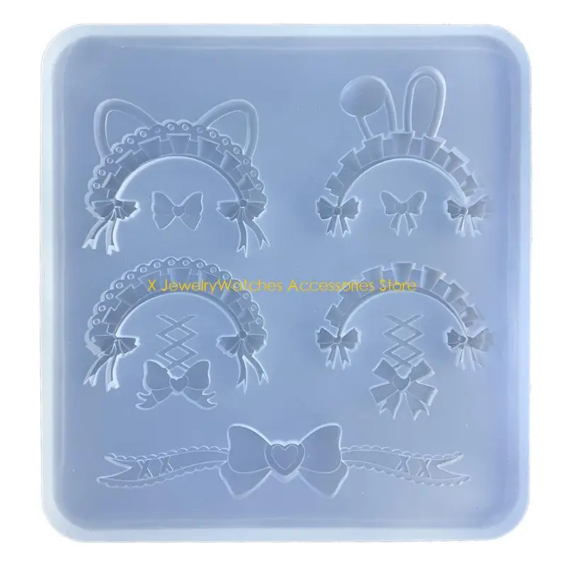

31KD Maid Accessories Creating Silicone Mold Stylish Moulds for Jewelry Making Stage Props and Role Playing Costumes