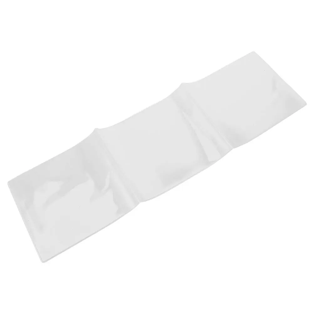 

Mahjong Score Card Holder Large Clear Plastic Card Sleeve Foldable Protective Cover for Mahjong Score Cards Game Supplies