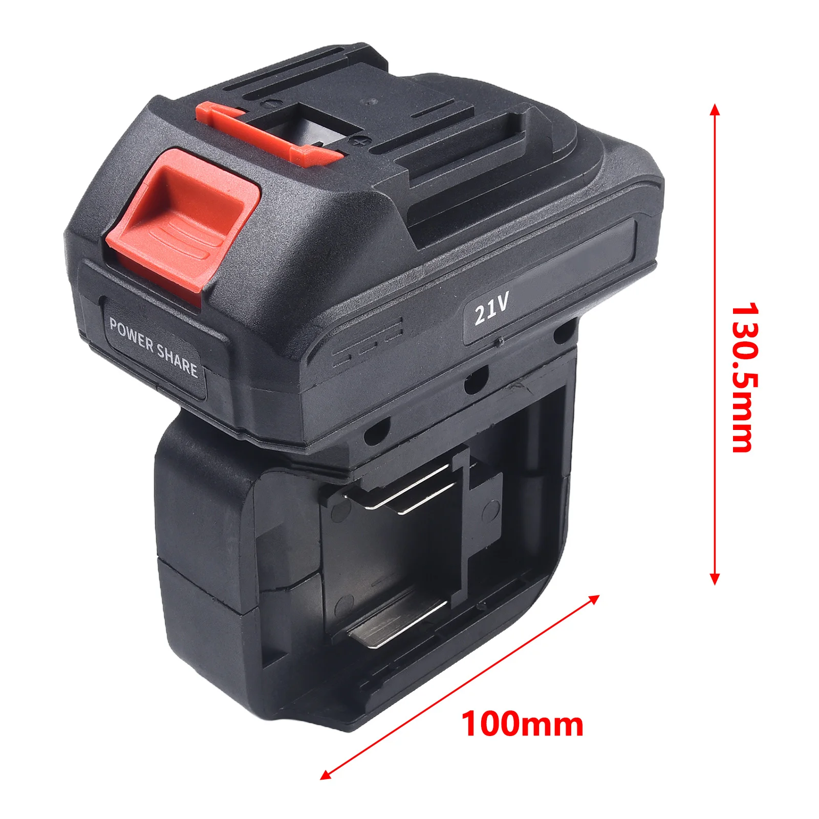 

Home Battery Converter Tools Keys Hoists Power Strong Stylish Versatile 1 To 2 Adapter Charger Easy To Install