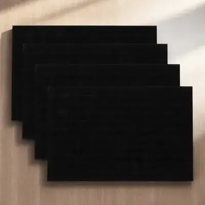 

4Pcs Jewelry Sponge Insert Holder 11x7 Inch Soft Foam Liner for Ring Earring Display Tray Organizer Pad Jewelry Box Supplies