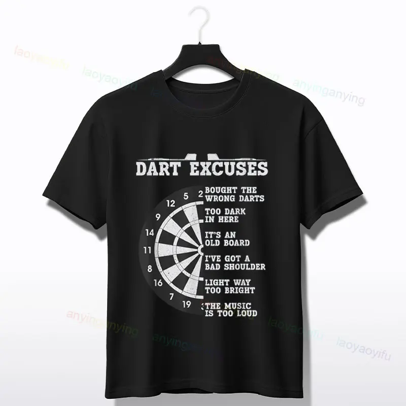 تي شيرت رمي السهام مع أذرع مشغل السهام تي شيرت جرافيك بأكمام قصيرة 100% قطن تي شيرت لباس غير رسمي للاستخدام اليومي والسفر #1