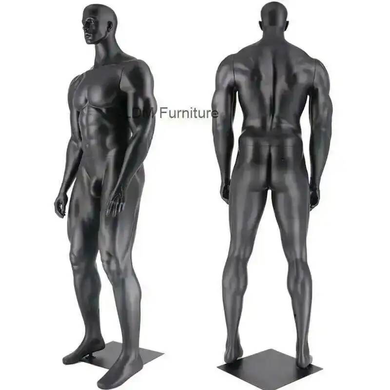 

Mannequin Sports Clothing Store Bodybuilding Dummy Muscular Male Mannequins Man Rack Full Body Large Size Fitness Display Stand