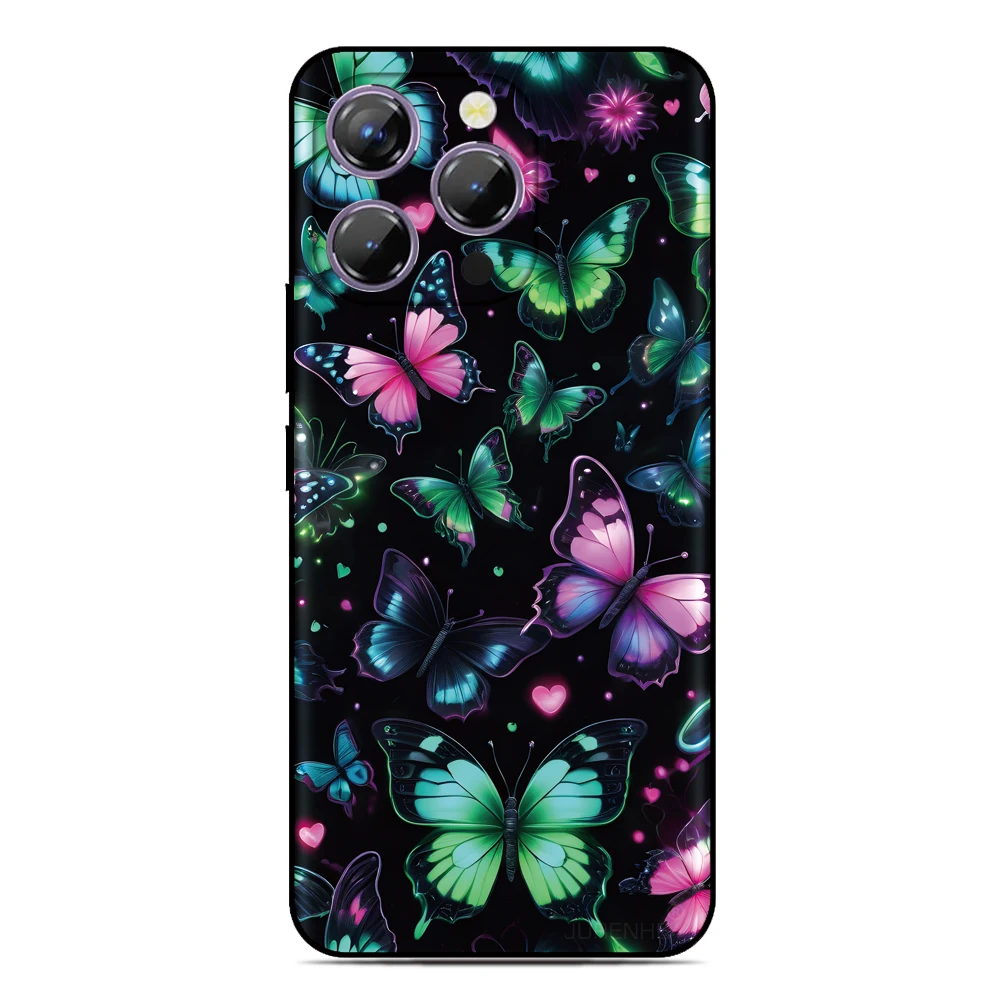 Butterfly Girl Cover For ZTE Blade V70 V60 V50 Design 4G 5G V9 V10 V30 V40 Vita V2020 V41 Smart Nubia Z40s Z40 Pro Phone Case