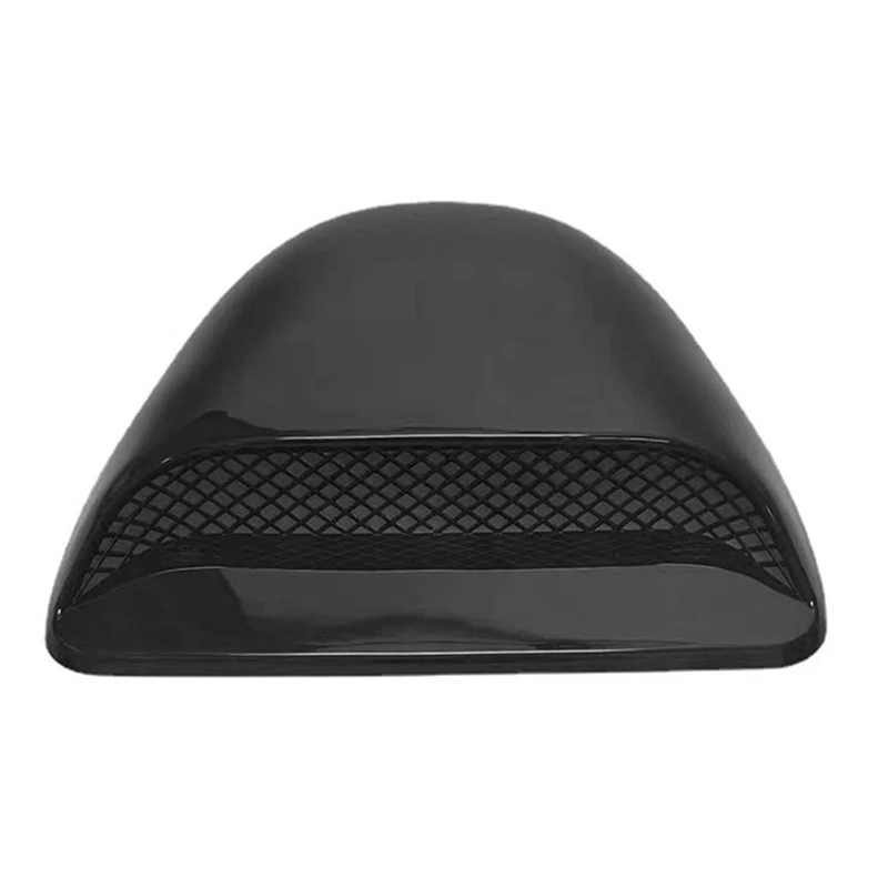 Car Air Flow Intake Hood Scoop Vent Bonnet Decorative Covers Racing Style Bonnet Vent Front Engine Cover Universal A Parts