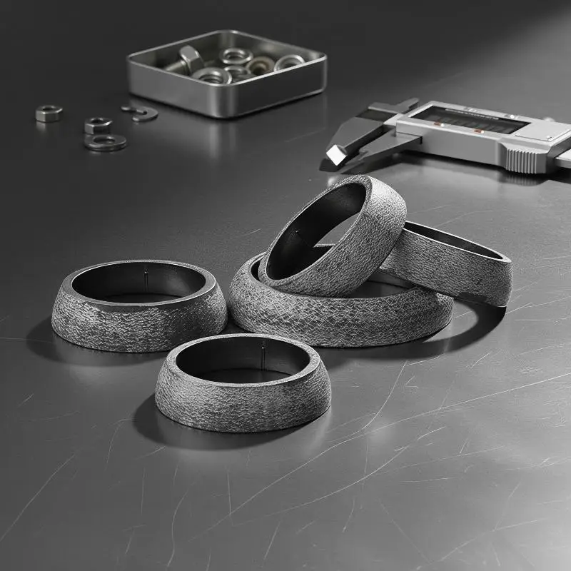 2026 NEW High Temperature Universal Exhaust Donut Gasket Ring Shape Exhaust Pipe Flange Seal For Muffler Replacement