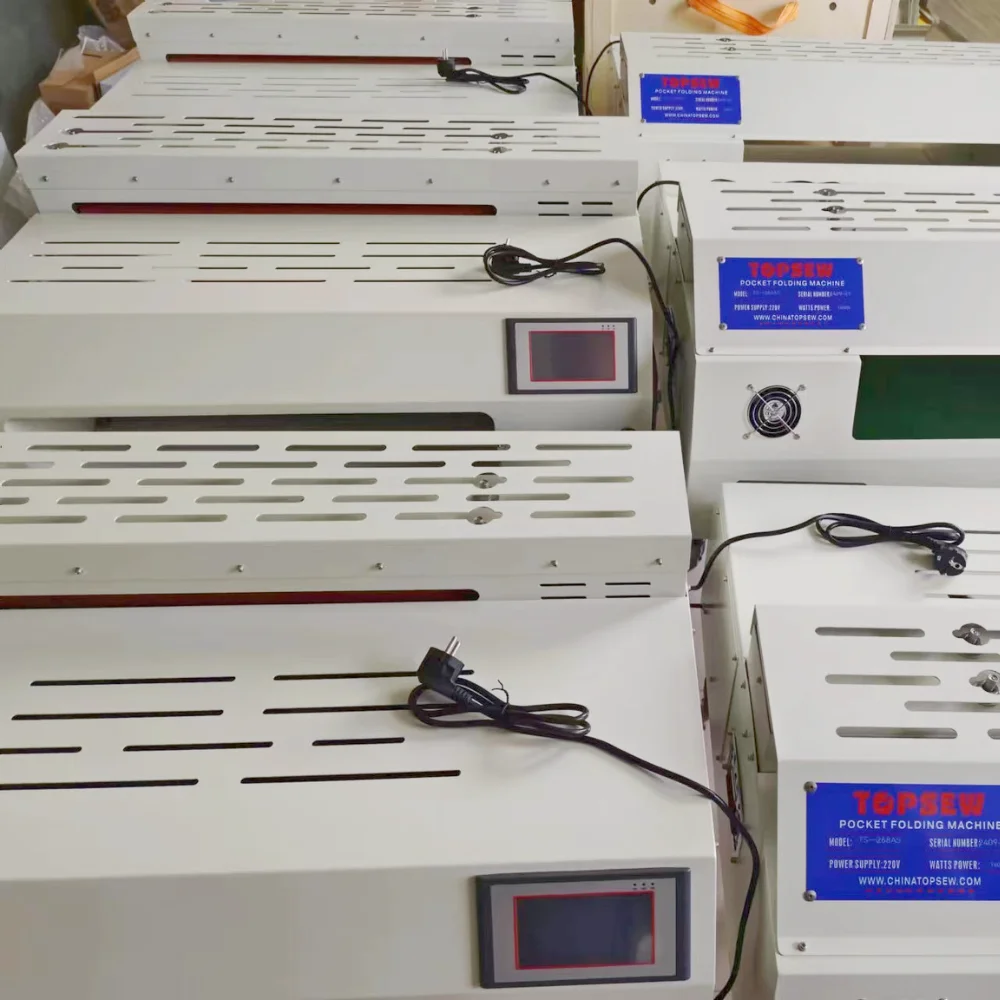 ATV&UTVAutomatic Industrial Sewing Machine TS-168A Pocket Creasing and Ironing Machine Pocket Folding and Ironing Machine