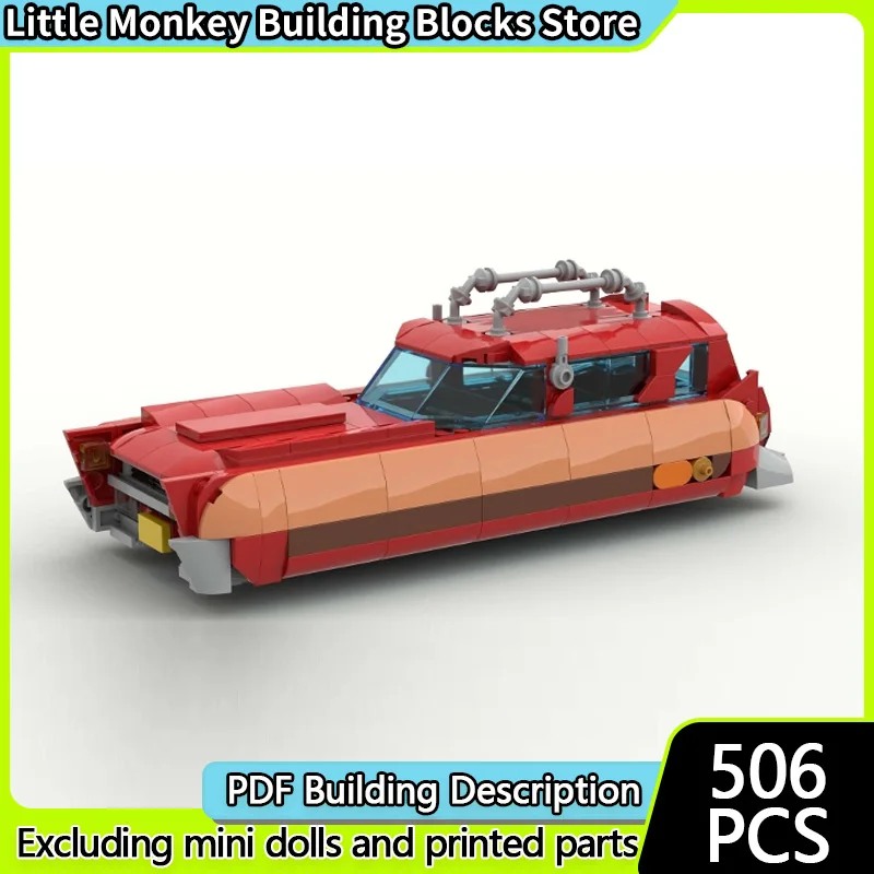 

Конструктор MOC: Модель гоночного автомобиля, модульный технологичный набор, игрушка для сборки, подарок для детей на праздники