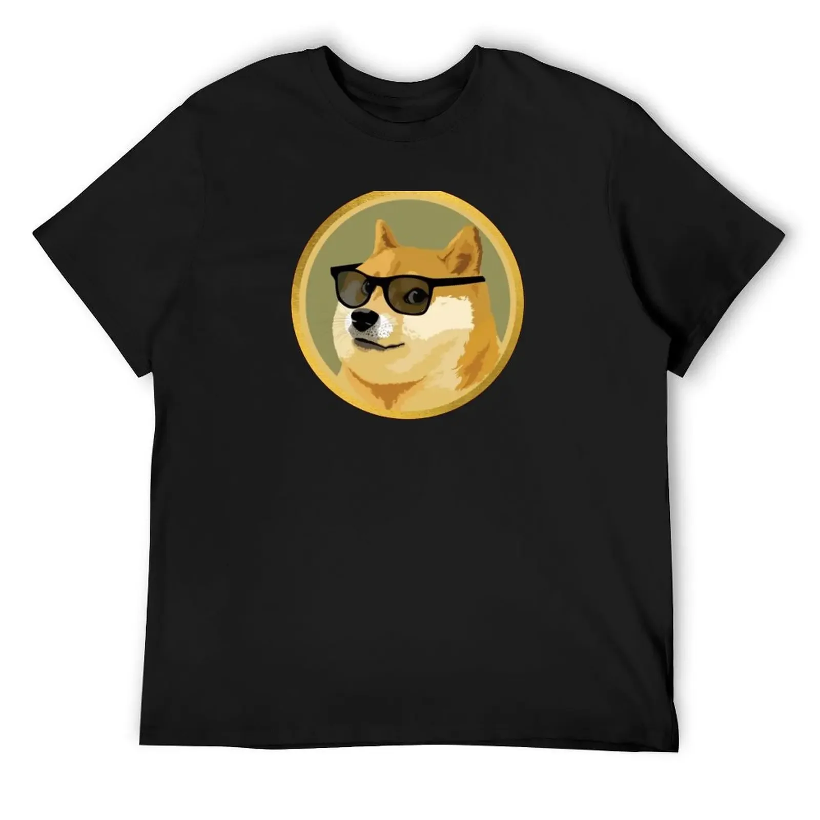 

Doge Coin Apparel T-Shirt customizeds funny meme t-shirts Men's t-shirts
