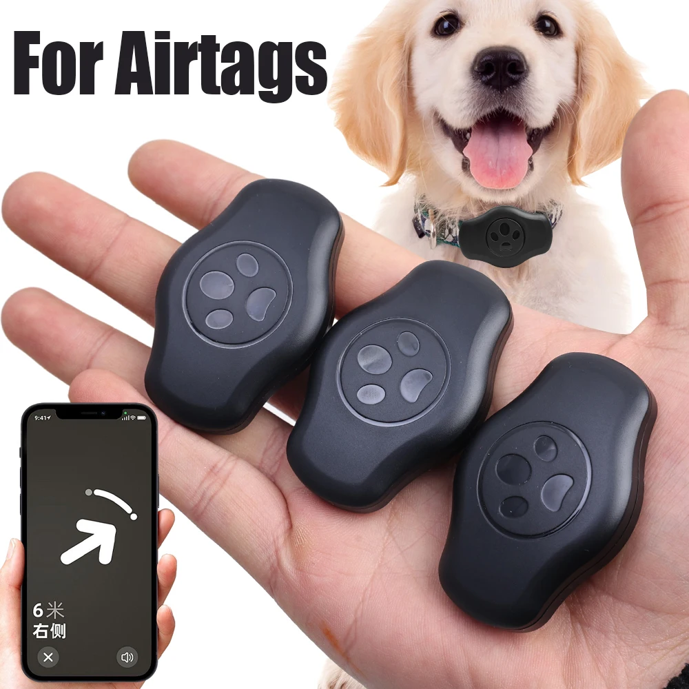 Waterproof Anti-lost Keychain Holder for Apple Airtag Air Tag GPS Location Tracker Protector Case Cover For Pet Keys Bag