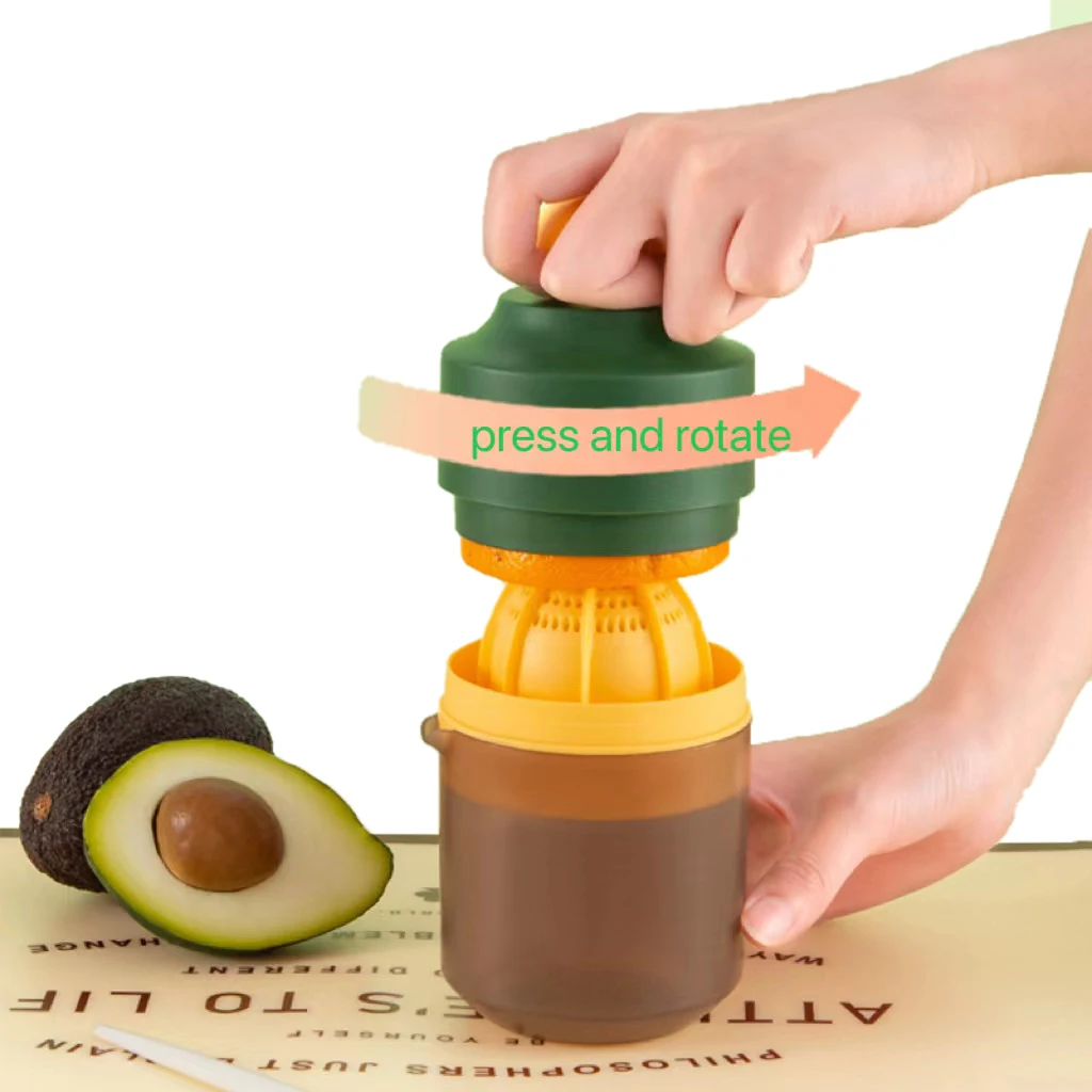 

Creative Manual Juicer Multifunction Mini Portable Peel Flesh Separator Handheld Kitchen Tools Fruit Vegetable Pressing Machine