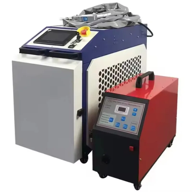 China Factory Price 4 in 1 Handheld Fiber Laser Welding Cleaning Cutting Wire Feeder Machine 1000w 1500W 2000W 3000W
