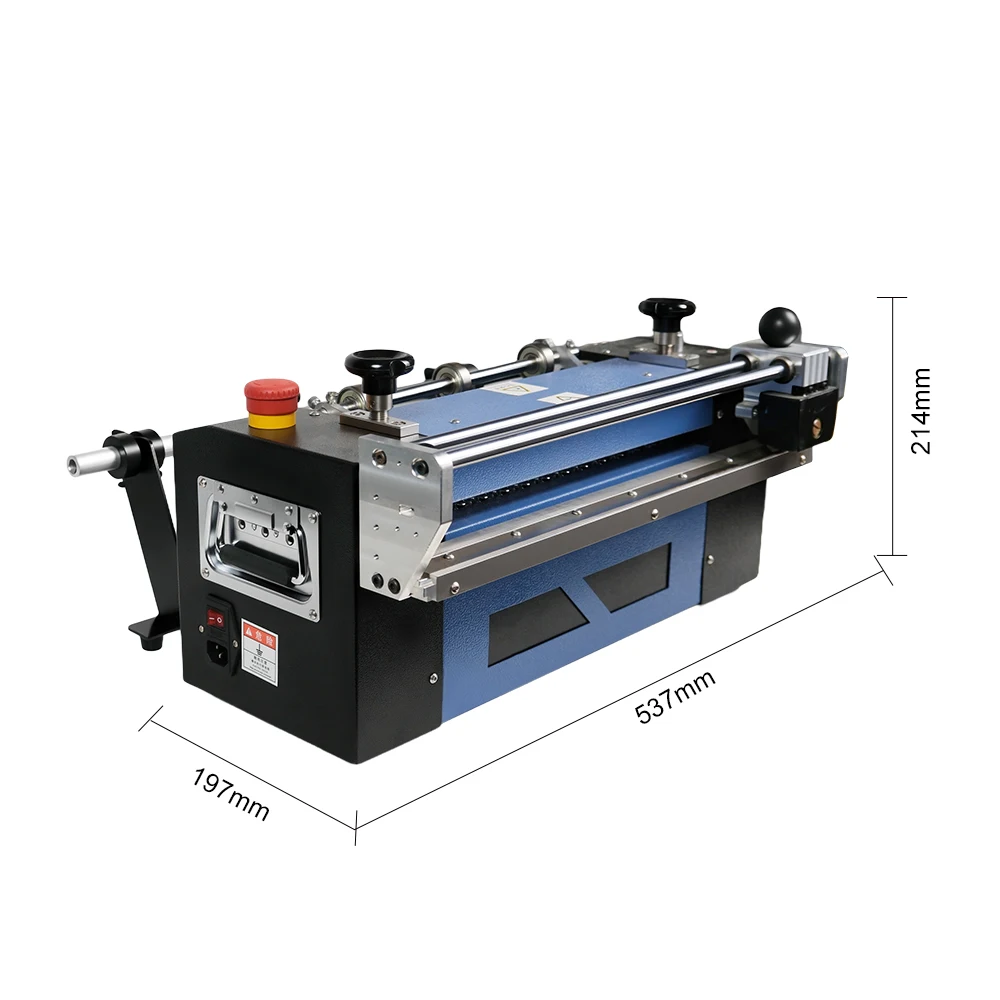 Boyang Embossing Machine Envelope Making Machine Cowhide Foam Paper Filling Wrapping Folding Roll Automatic Foam Pressing 220V