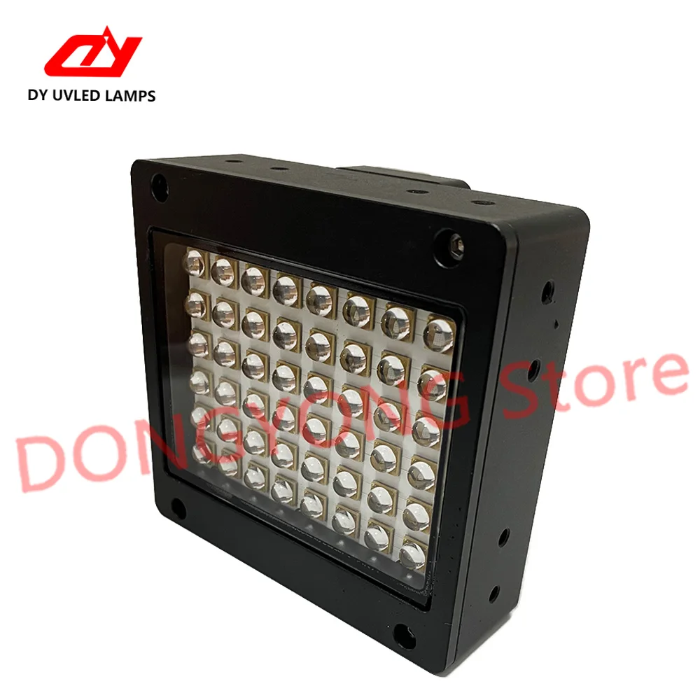 Industrial Grade High Power W8060 Water-Cooled Green UV LED Curing Lamp Fast Drying for High-Speed Inkjet Printer Soft Film Labe