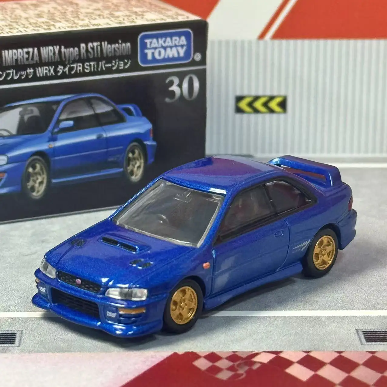 Takara Tomy Tomica Premium Model Mini SUBARU IMPREZA WRX Type R