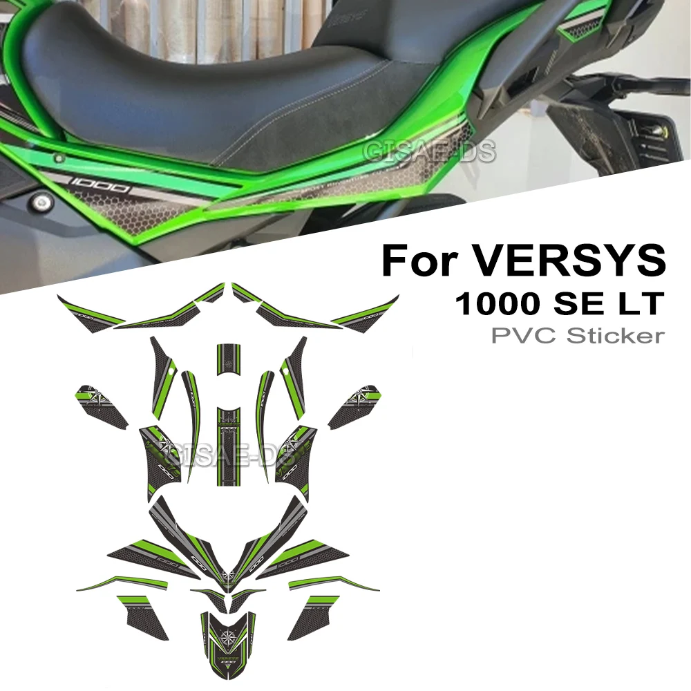 

VERSYS 1000 Motorcycle Tank Pad Stickers Fairing Protector Decals Handshield Wind Deflector For Kawasaki VERSYS 1000 SE LT