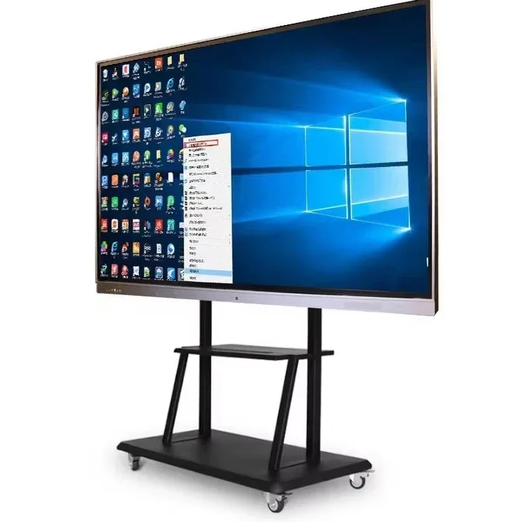 

Factory Price 4k 55 65 75 85 96 110 Inch Touch Screen Anti-Glare Lcd Smart Board Windows Android Interactive Whiteboard