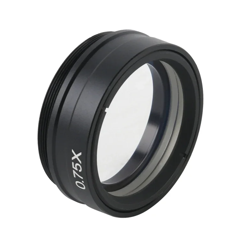 0.3X Barlow Auxiliary Objective Glass Lens For XDC-10A 180X 300X C-MOUNT Lens Industry Video Microscope Camera