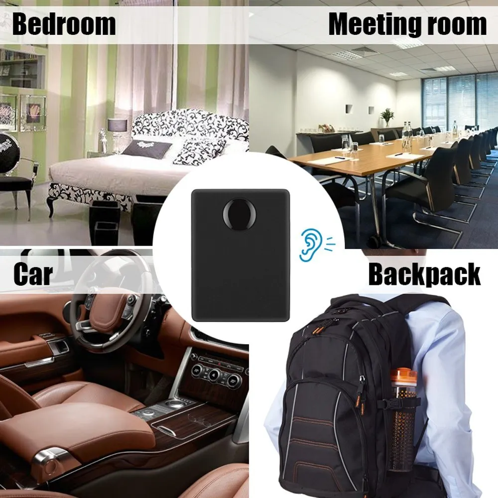 N9 2 마이크 자동 모니터링 청취 장치 음향 알람 미니 노인 및 어린이 돌봄 장치 음성 시스템