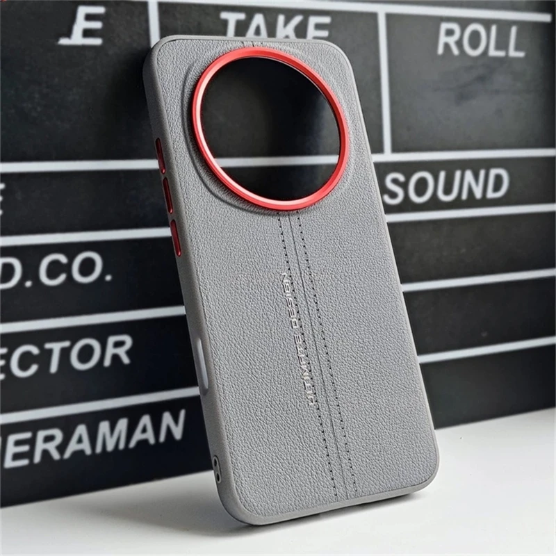 

Чехол для Honor Magic 8 Pro 5G, роскошный силиконовый жесткий чехол из искусственной кожи для Magic8 8Pro, стильный противоударный бампер ﻿