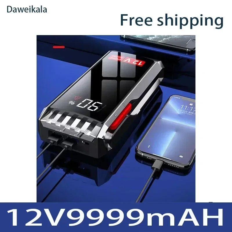 Auto Jump Starter Startapparaat Batterij Power Bank 99999mAh Jumpstarter Auto Buster Emergency Booster Autolader Jump Start