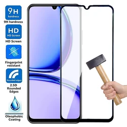 Tempered Glass For Realme C3 C11 C12 C15 C17 Screen Protector C20 C20A C21 C21Y C25 C25Y C30 C31 C33 C35 C53 C55 Protective Film