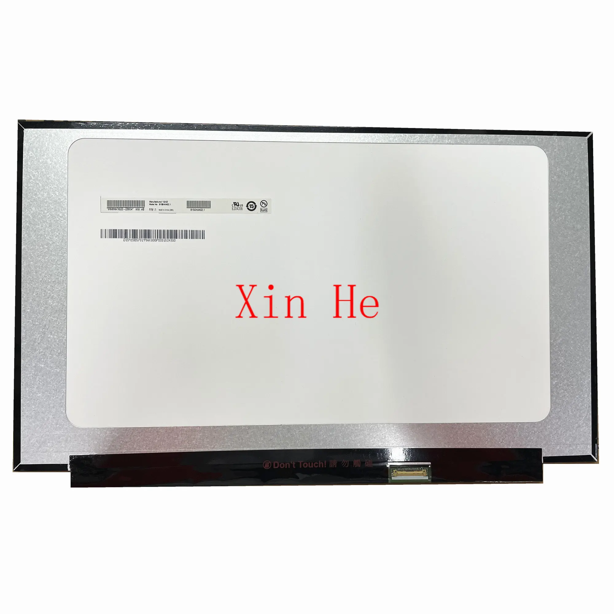 Fit B156han02.2 B156han02.3 B156han02.4 Nv156fhm-n48 N156hca-eab Refluxo Laptop Lcd Painel da Tela Fhd 1920*1080 B156han02.1