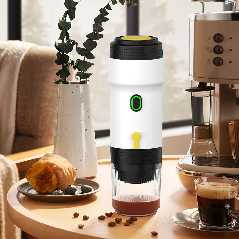 

2025 Mini Capsule Instant Coffee USB Coffee Maker Easy Carry Portable Automatic Portable Espresso Coffee Machine