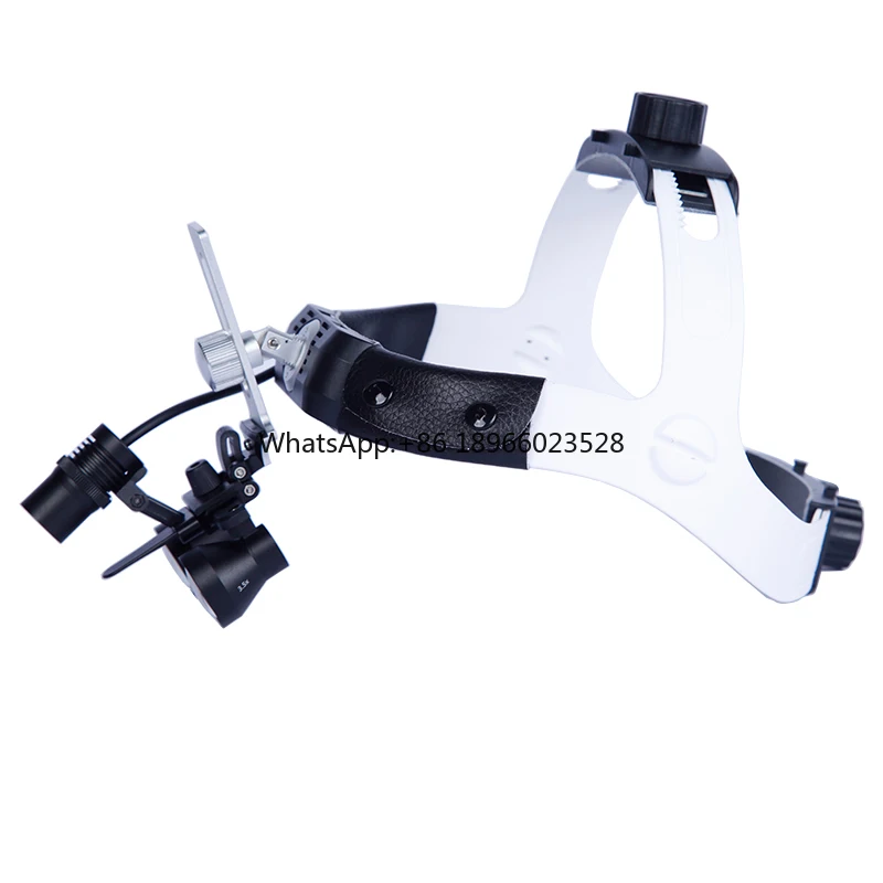 

TAO'S Flip-up NS31-3.5X+HB18T+21P Headband Surgical Dental Binocular loupes with LED Headlight/Headlamp