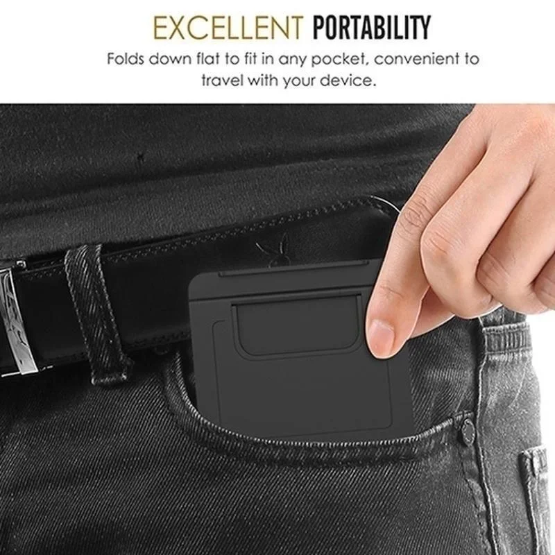 New Mini Creative Portable Universal Folding Foldable Adjustable Plastic Phone Holder For Tablet Computer Stand 5 Colors 2025