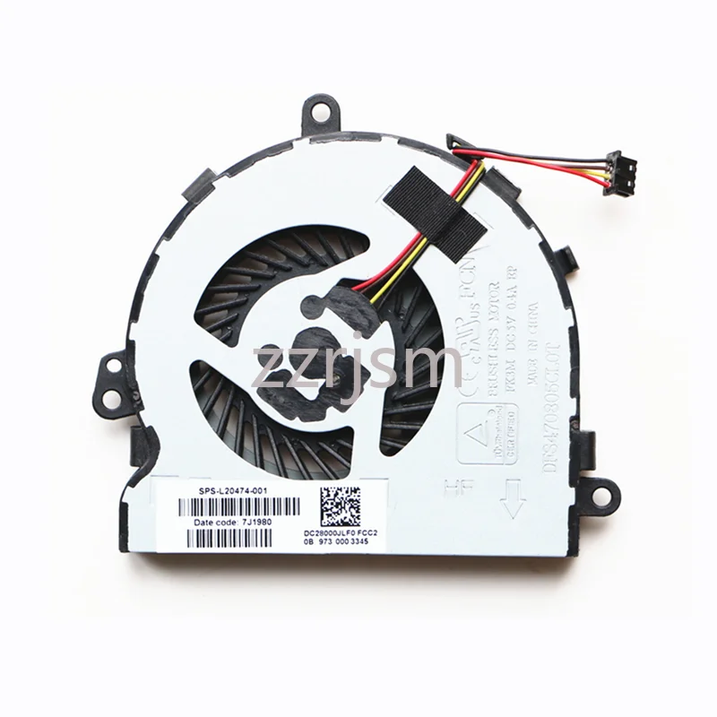 

NewCPU Cooling Fan For HP 250 255 256/G7 15-DA 15-DB 15-DR 15-DX TPN-C136 L20474-001】
