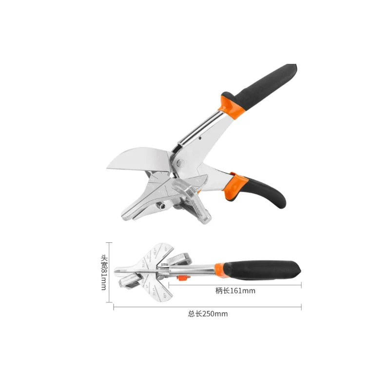 Multi functional trunking tool strip oblique angle special angle wood cutter electrician 45 degree angle cutter